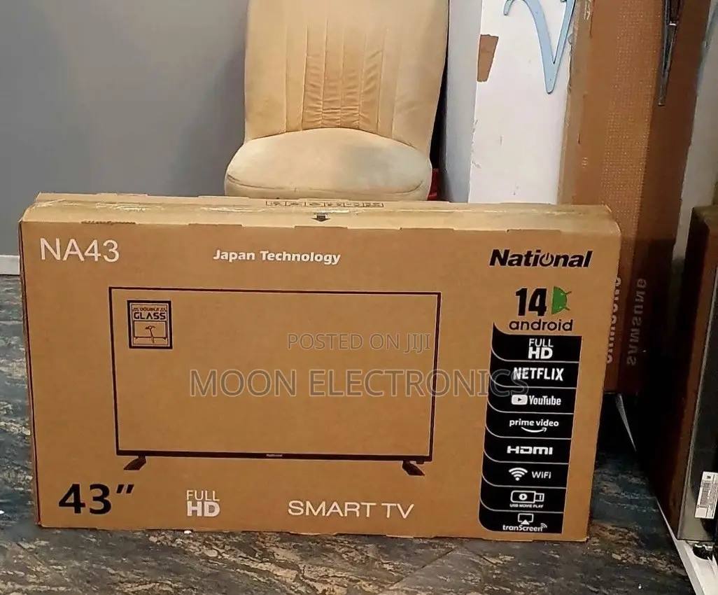 National 43 Inch TV