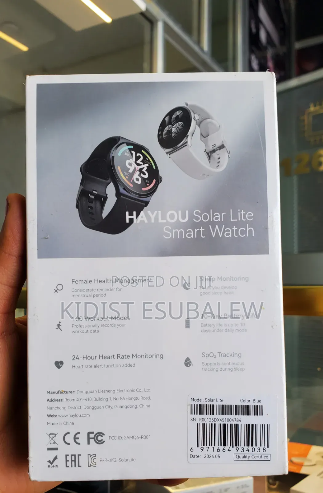 Haylou Solar Lite Smartwatch