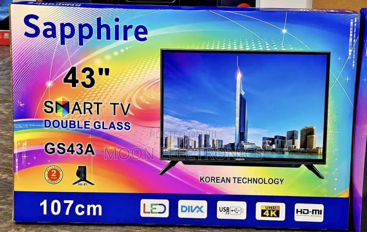Sapphire 43” Smart TV