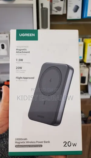 UGREEN 10000mAh 20W Magnetic Wireless Power Bank