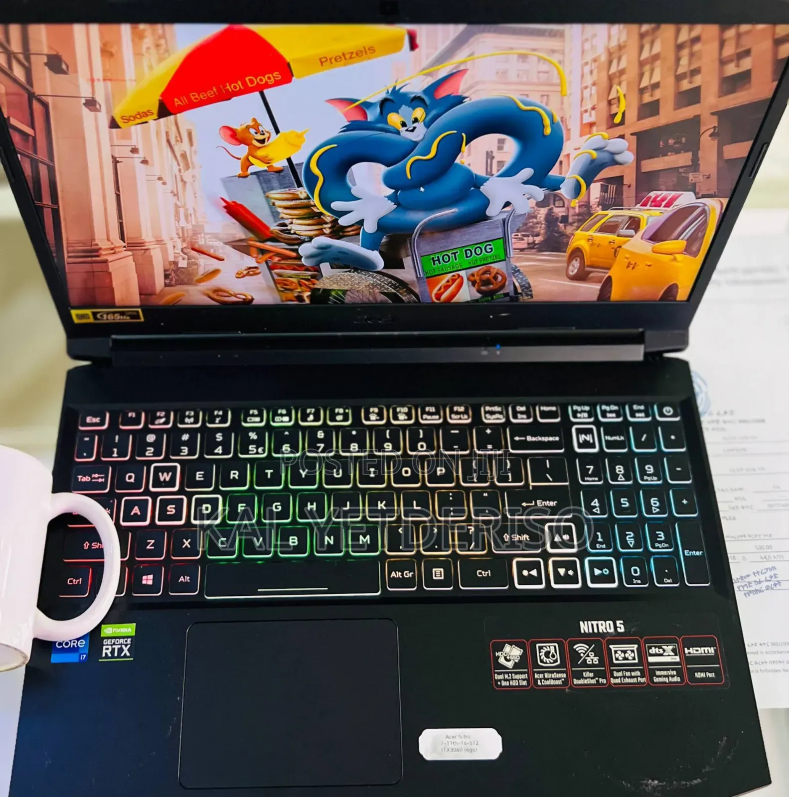 New Laptop Acer Nitro 5 16GB Intel Core i7 SSD 512GB