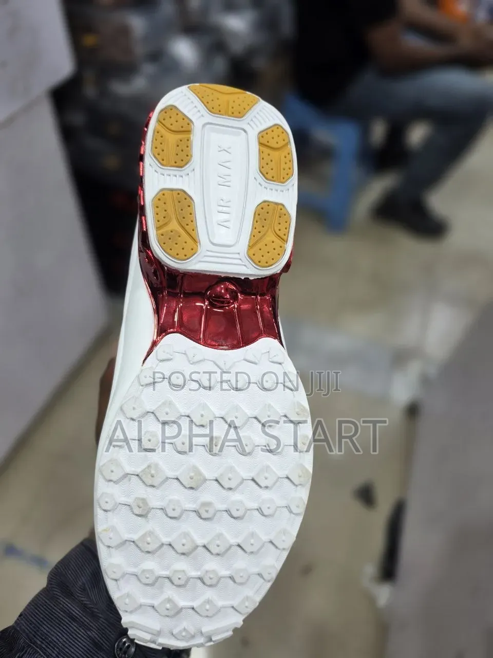 Nike Nocta White Red High Master Quality Sneakers Made in Vietnam