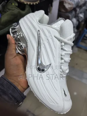 Nike Air Max White Selves High Master Quality Shoes Made in Vietnam