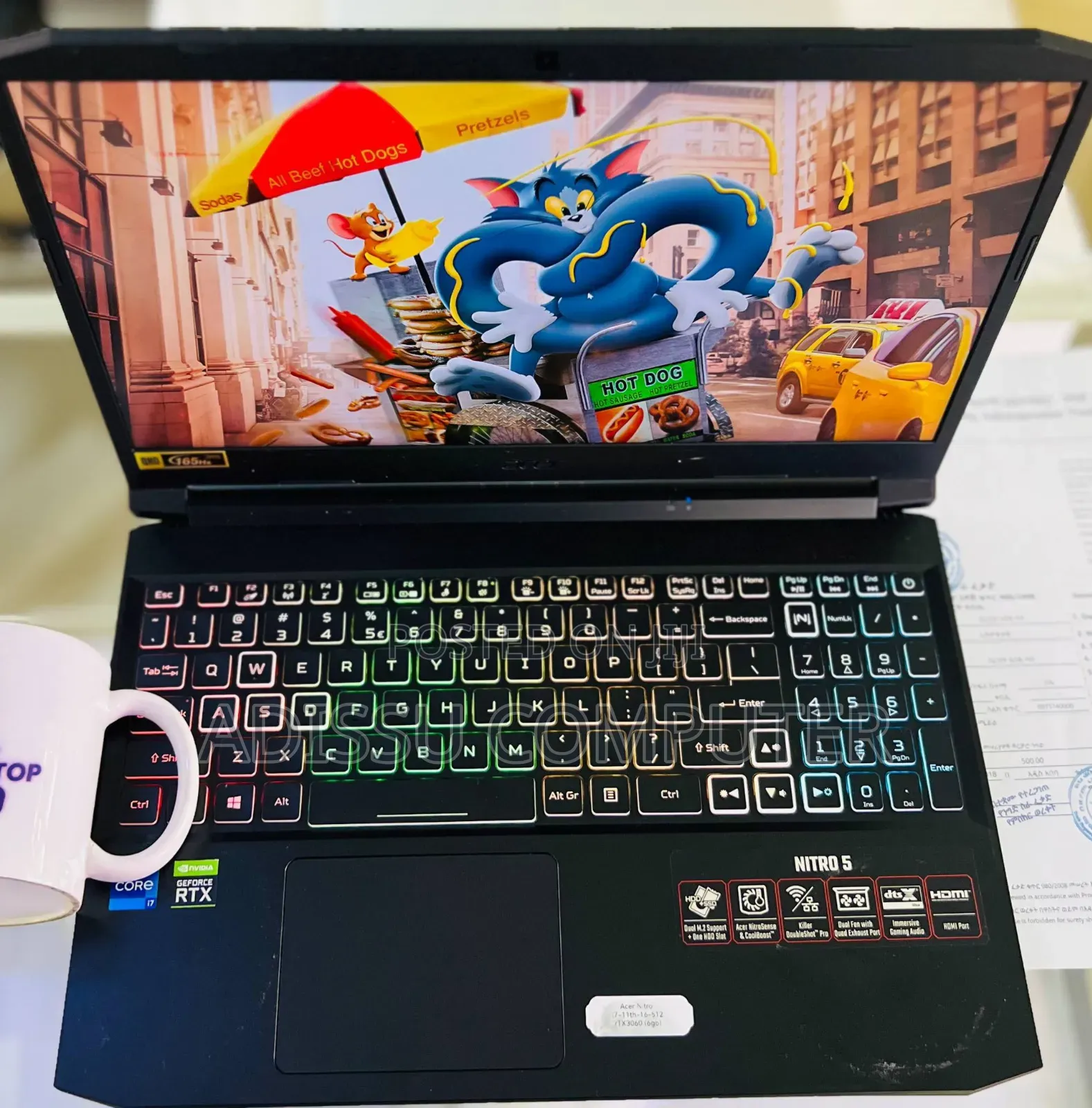 New Laptop Acer Nitro 5 16GB Intel Core i7 SSD 512GB