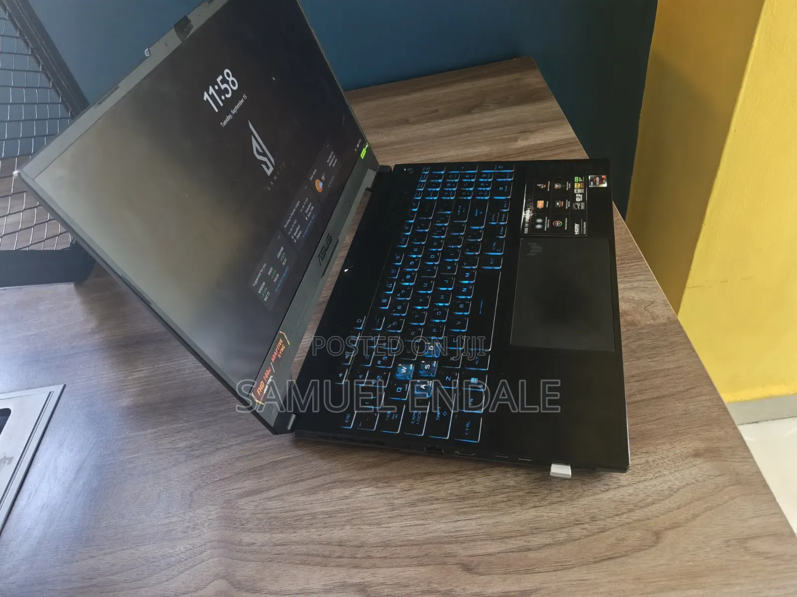 Laptop Asus TUF Gaming A15 16GB AMD Ryzen 7 SSD 1T