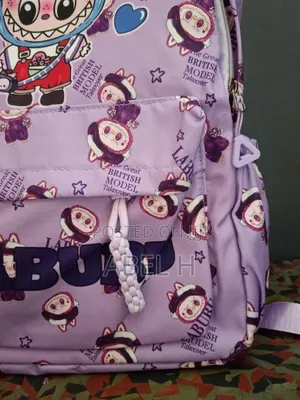 Labubu School Bag | Purple