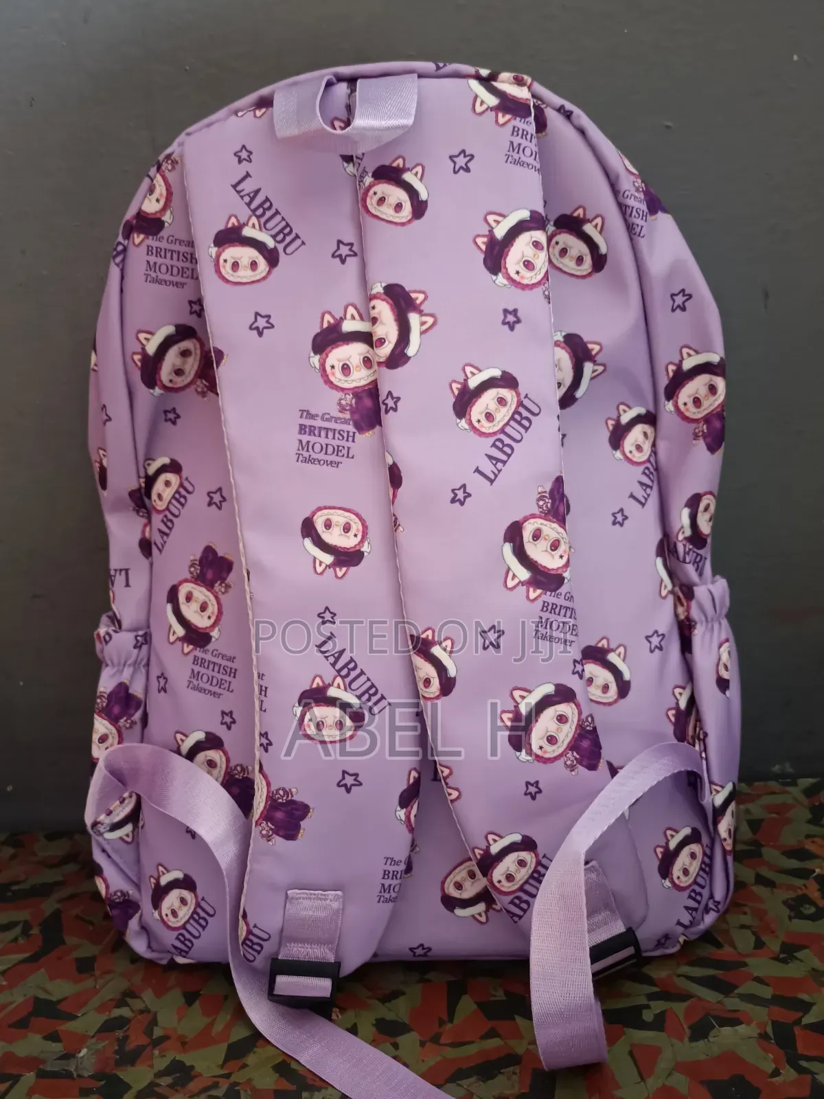 Labubu School Bag | Purple