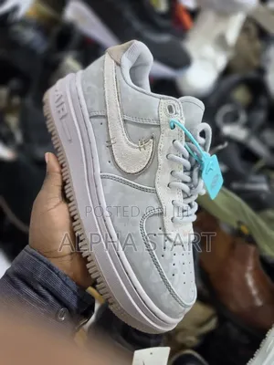 Nike Nike Air Full Gray High Master Quality Sneakers Made in Vietnam