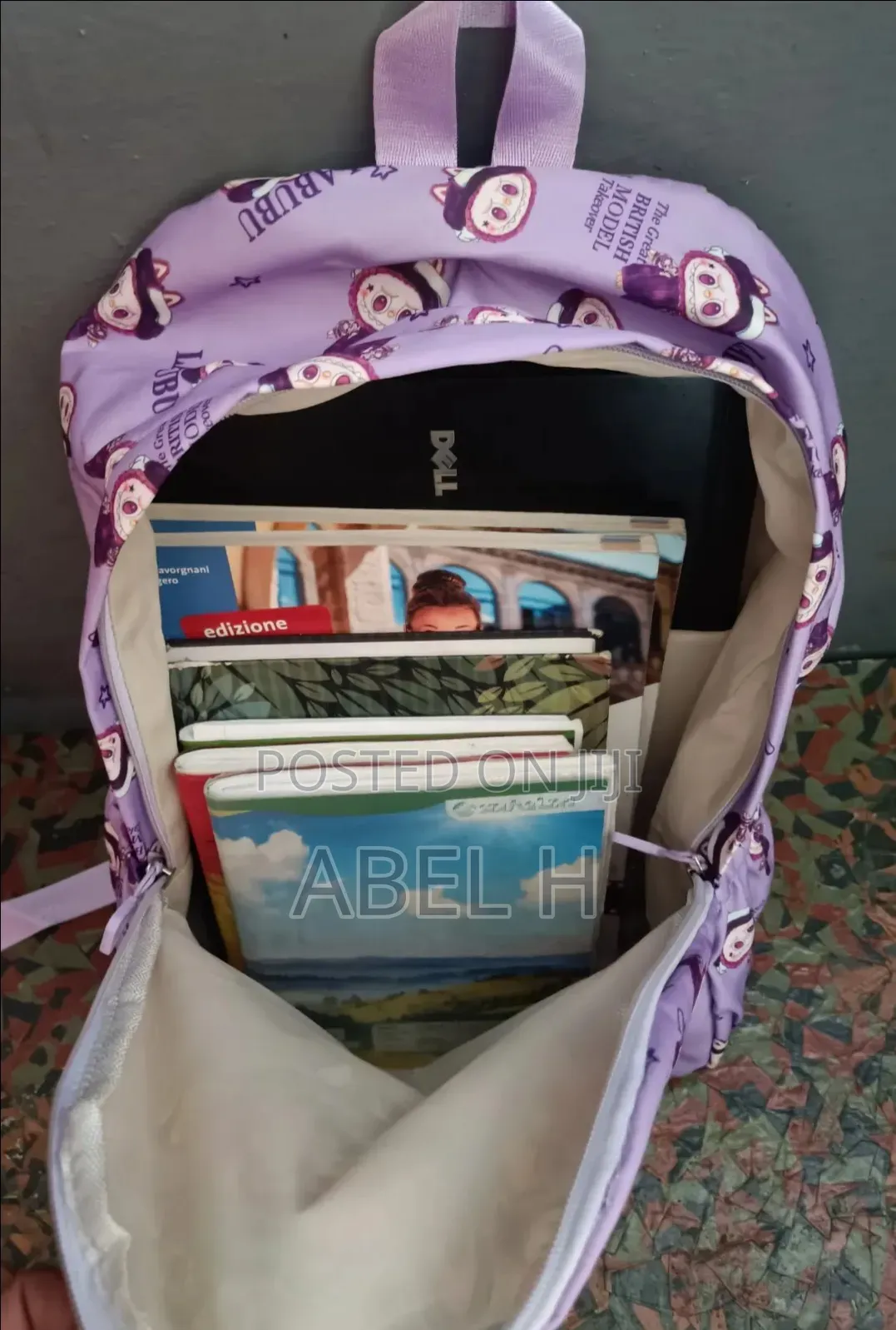 Labubu School Bag | Purple
