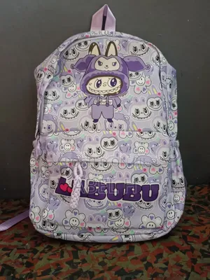 Labubu School Bag | Light Purple
