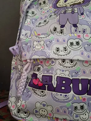 Labubu School Bag | Light Purple