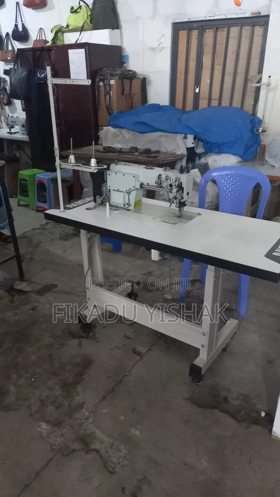 Nisan Heavy Duty Flat Bed Industrial Sewing Machine