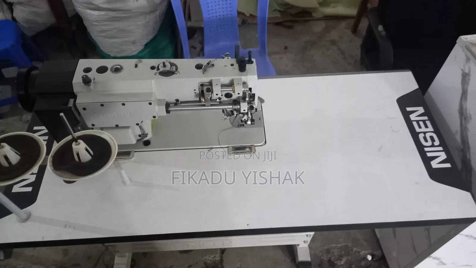 Nisan Heavy Duty Flat Bed Industrial Sewing Machine