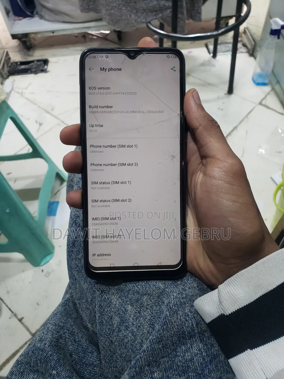 Infinix Hot 11 Play 64 GB Black