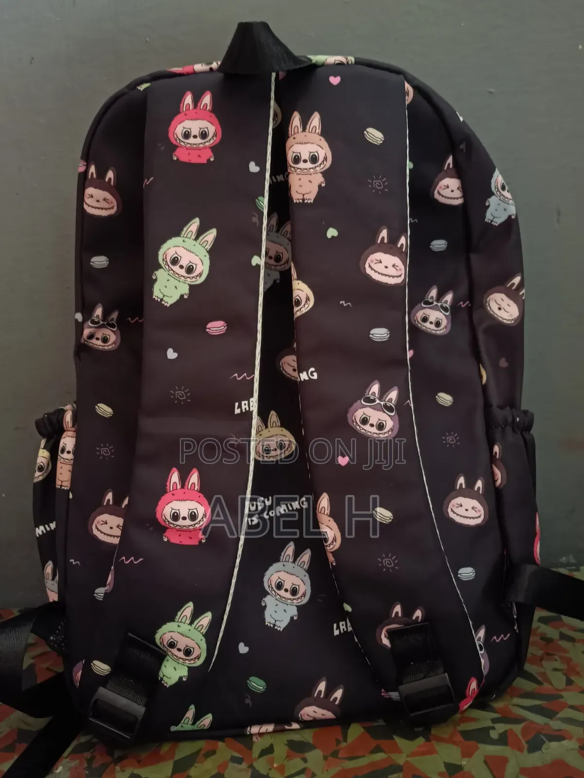 Labubu School Bags | Black