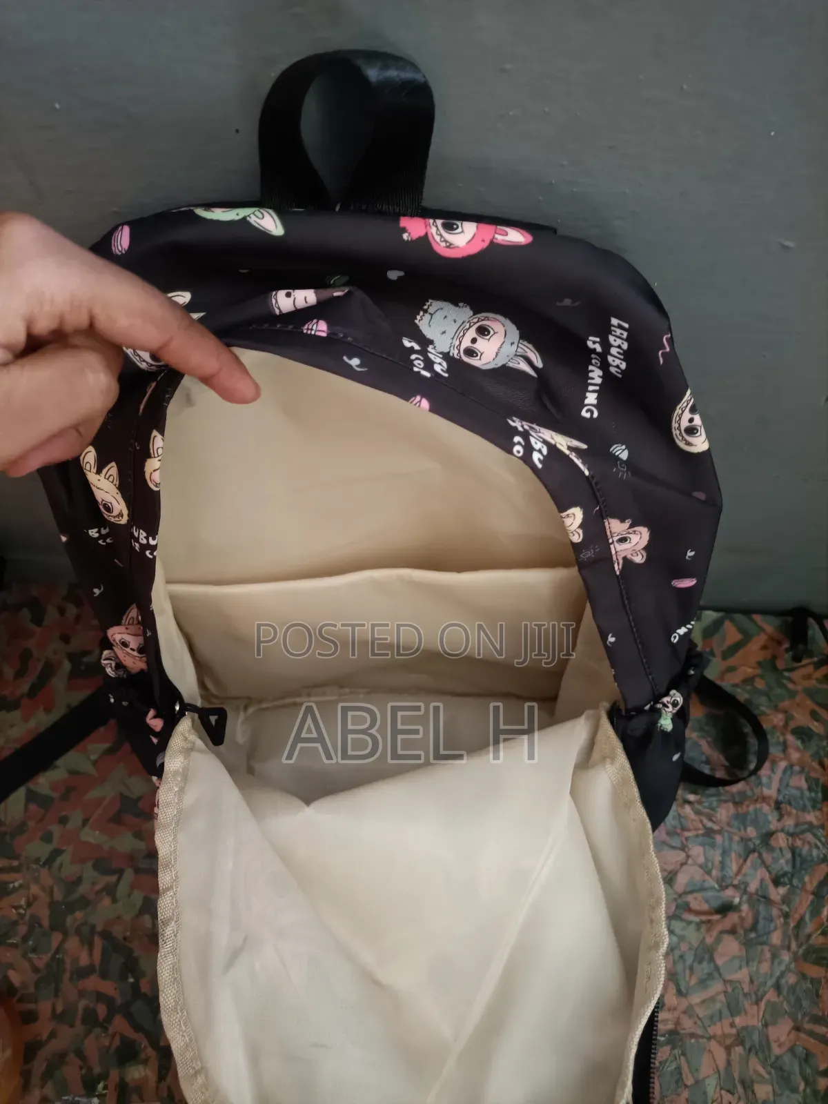 Labubu School Bags | Black