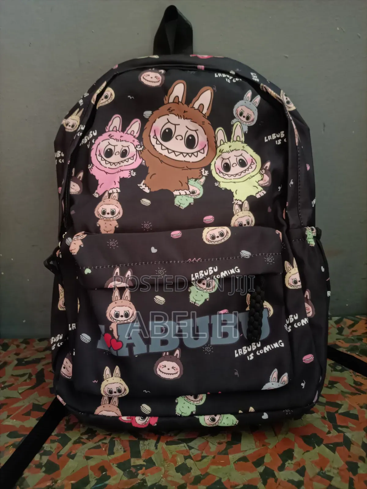 Labubu School Bags | Black