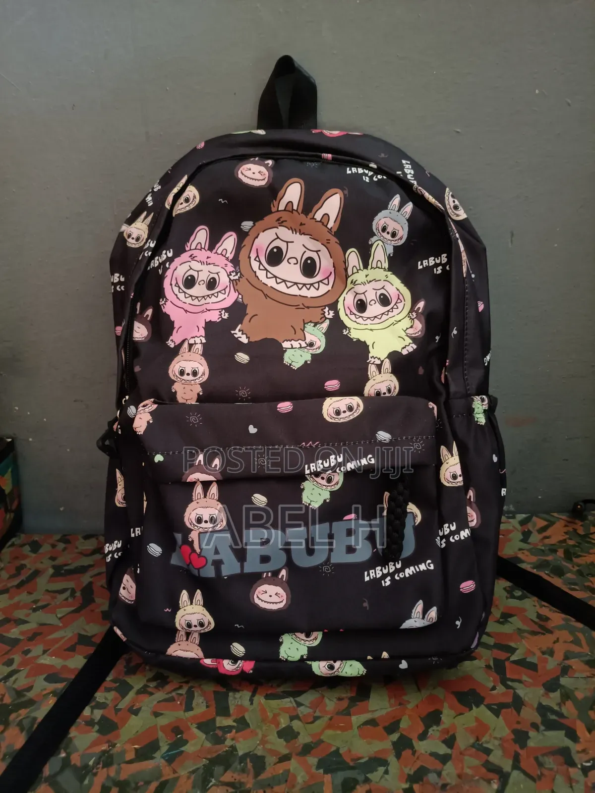 Labubu School Bags | Black