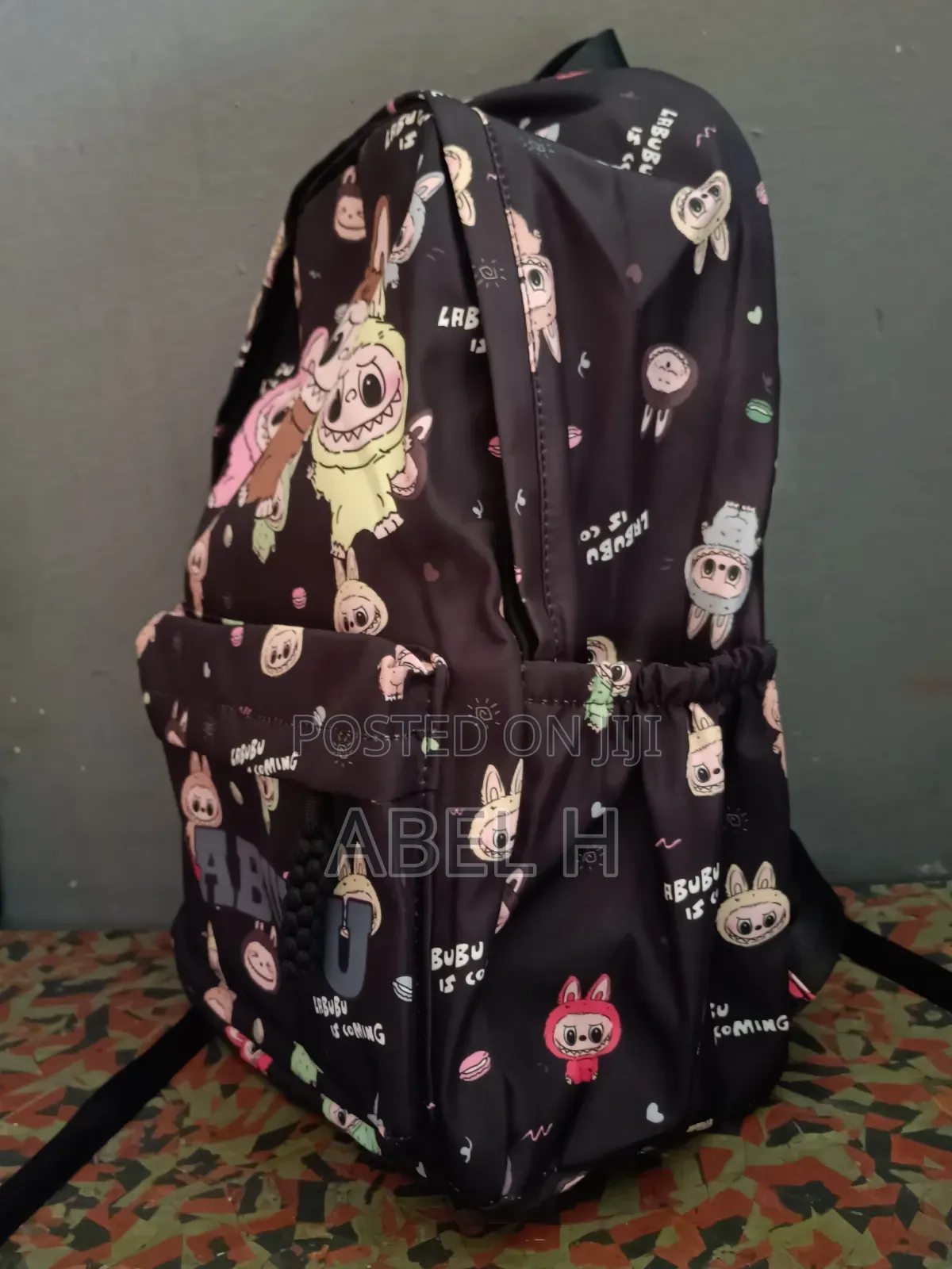 Labubu School Bags | Black