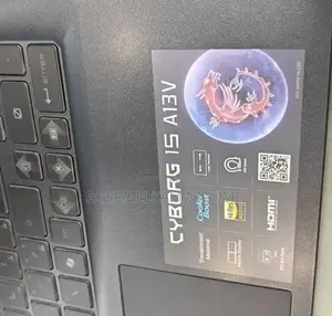 New Laptop MSI Cyborg 15 8GB Intel Core i7 SSD 512GB