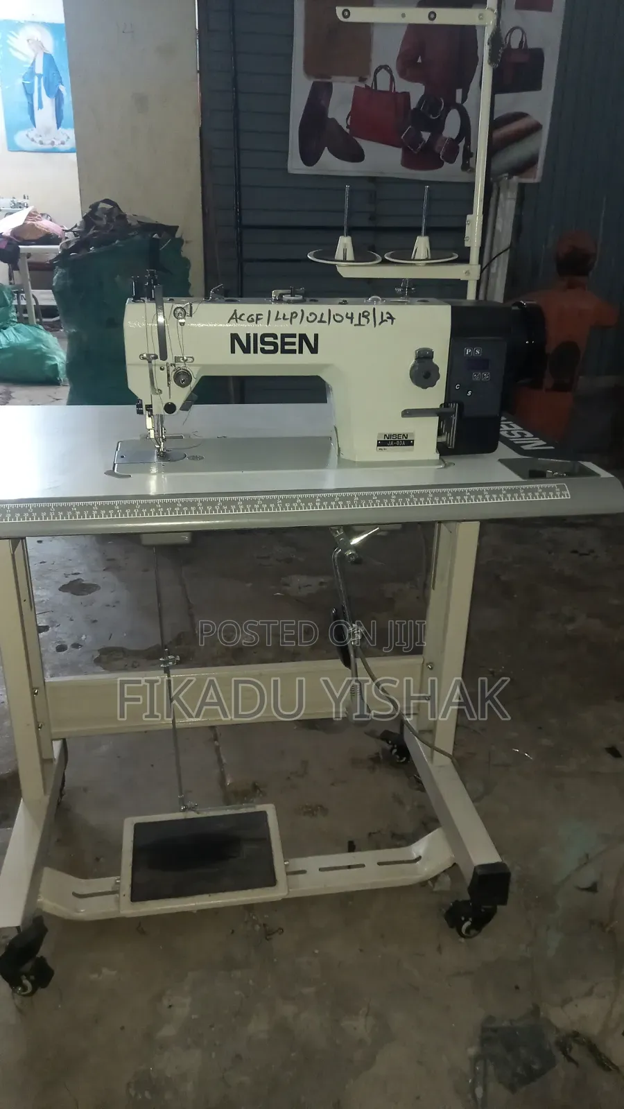 Nisan Heavy Duty Flat Bed Industrial Sewing Machine