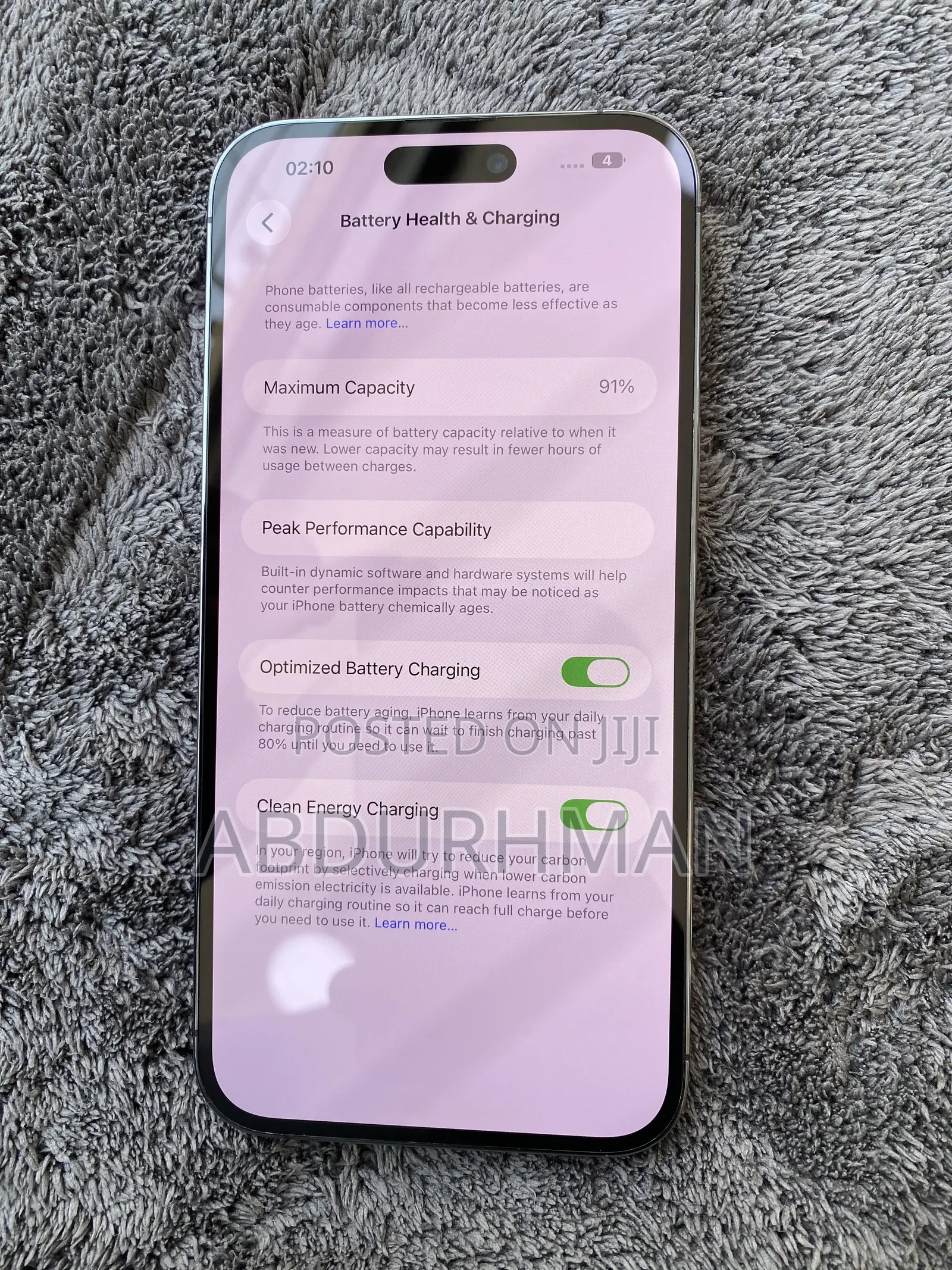 Apple iPhone 14 Pro Max 256 GB Purple