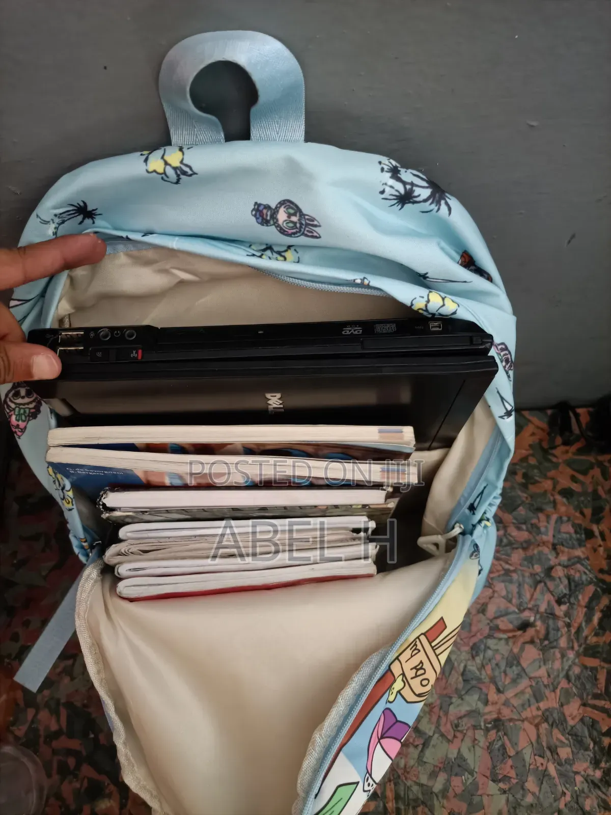 Labubu School Bags | Light Blue
