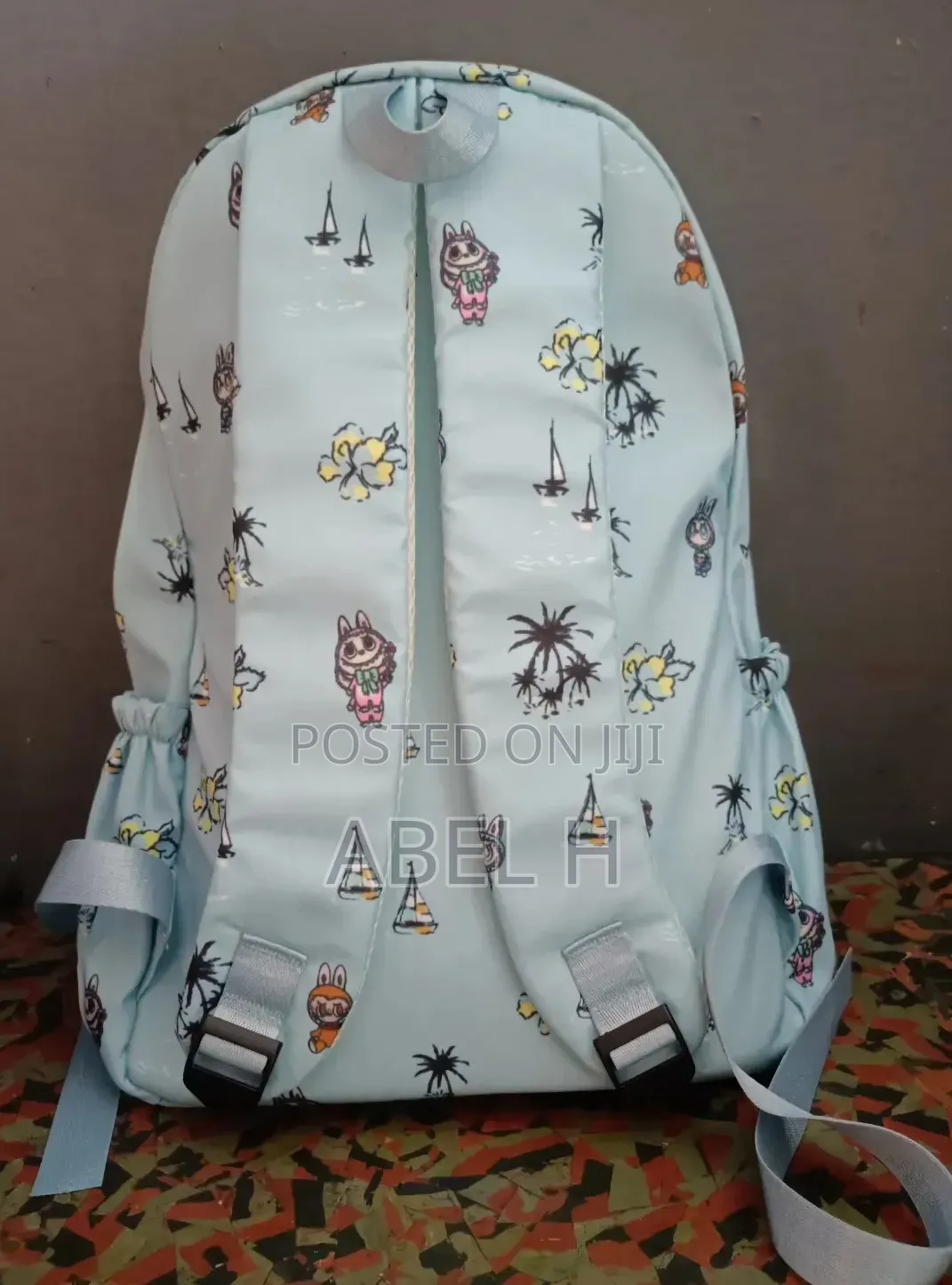 Labubu School Bags | Light Blue