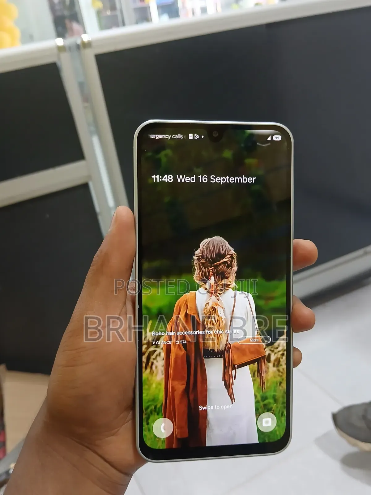 New Samsung Galaxy M17 5G 128 GB White