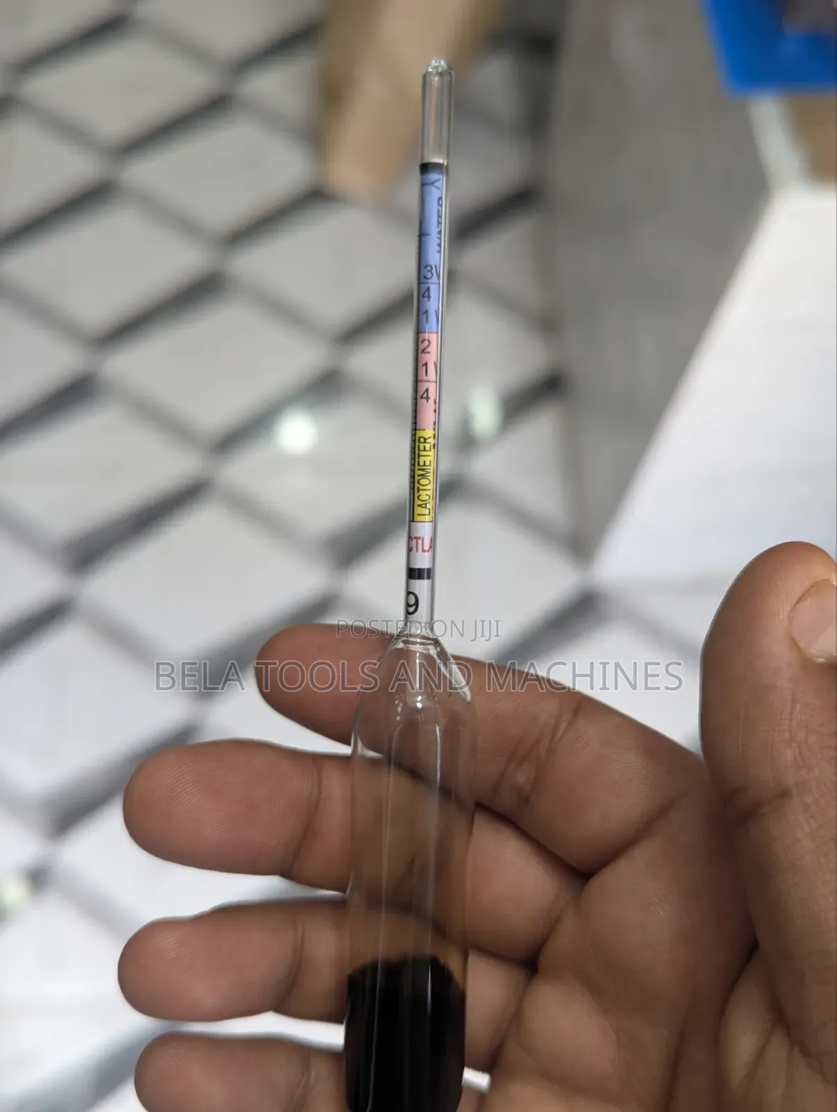 Lactometer Hydrometer to Test the Density and Purity of Milk