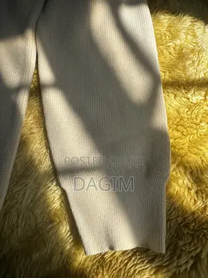 European Standard Men’s Cream Quarter Zip Sweater