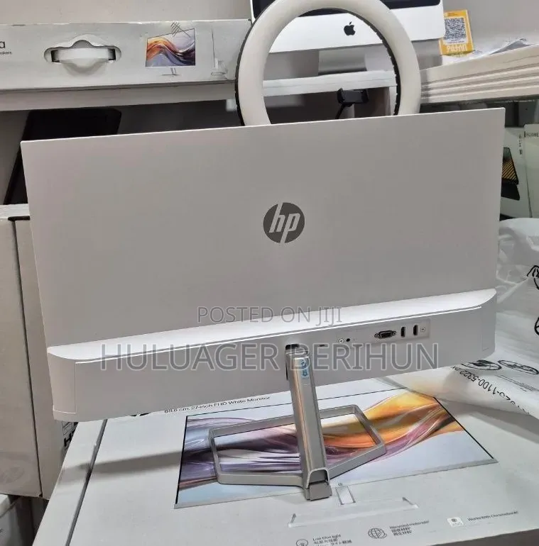 Brand New HP White Frameless Monitor