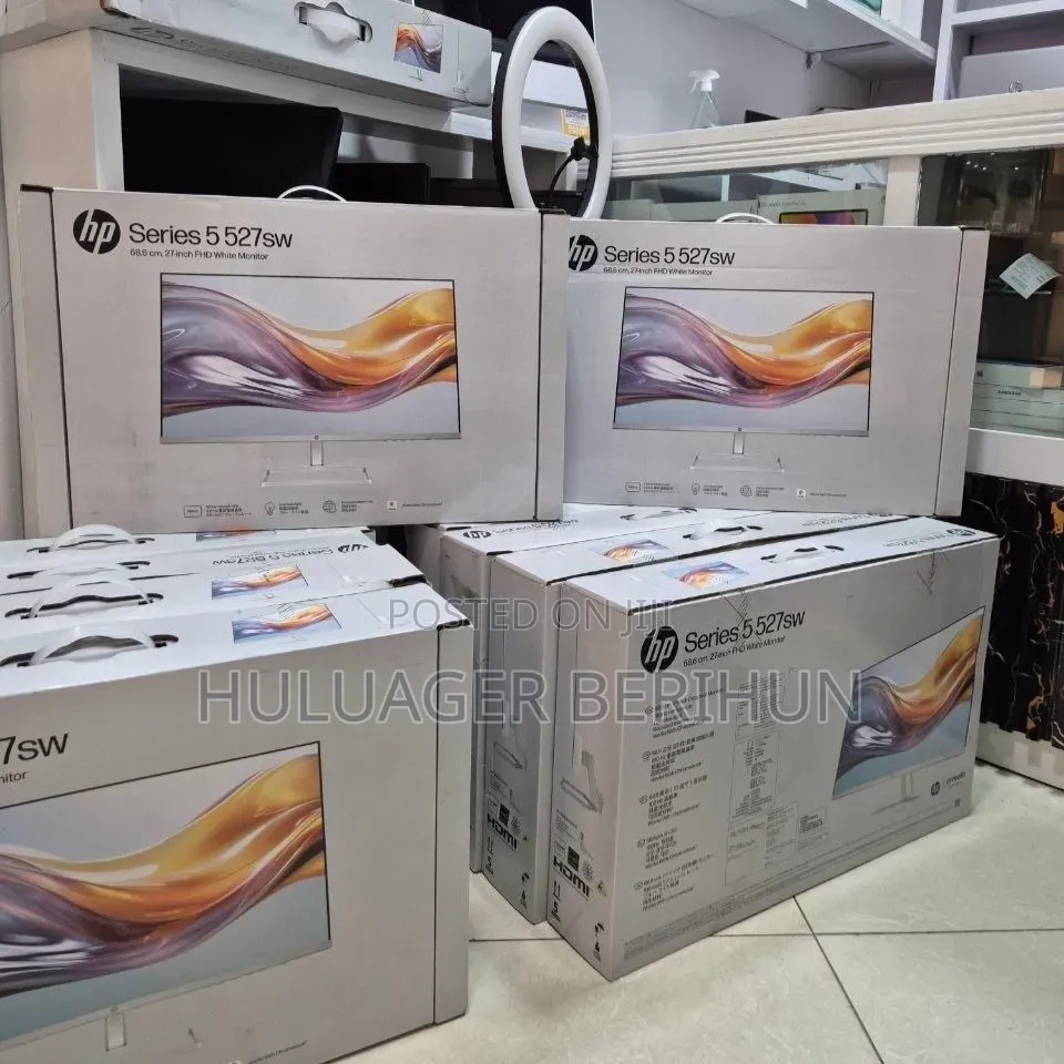 Brand New HP White Frameless Monitor