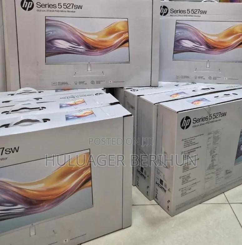 Brand New HP White Frameless Monitor