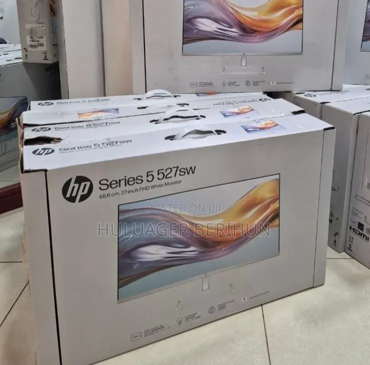 Brand New HP White Frameless Monitor