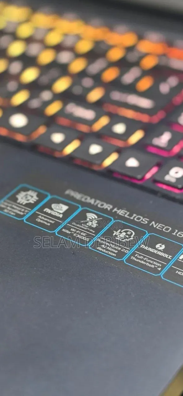 New Laptop Acer Predator Helios Neo 16 16GB Intel Core i9 SSD 1T