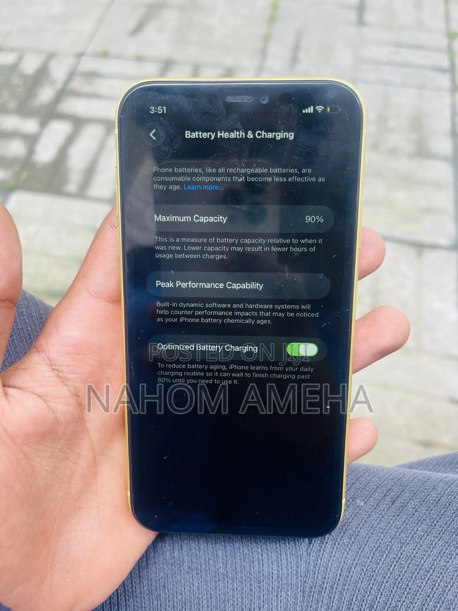 Apple iPhone 11 128 GB Yellow