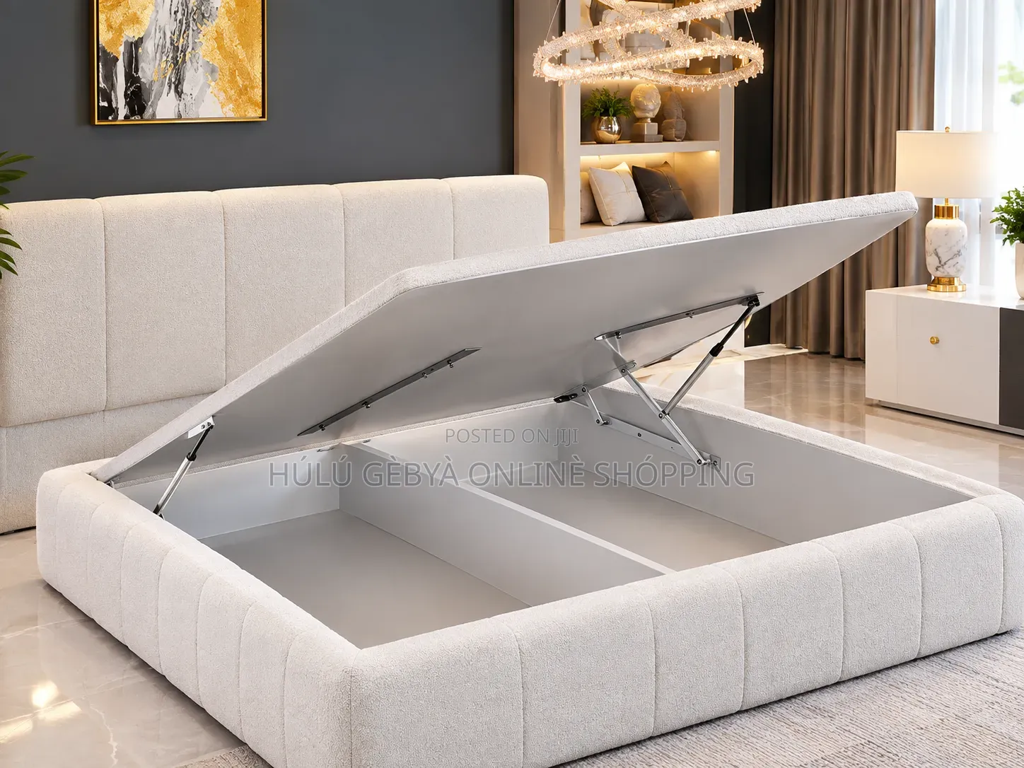  Baro Home — Luxury Hydraulic Storage Bed Collection 