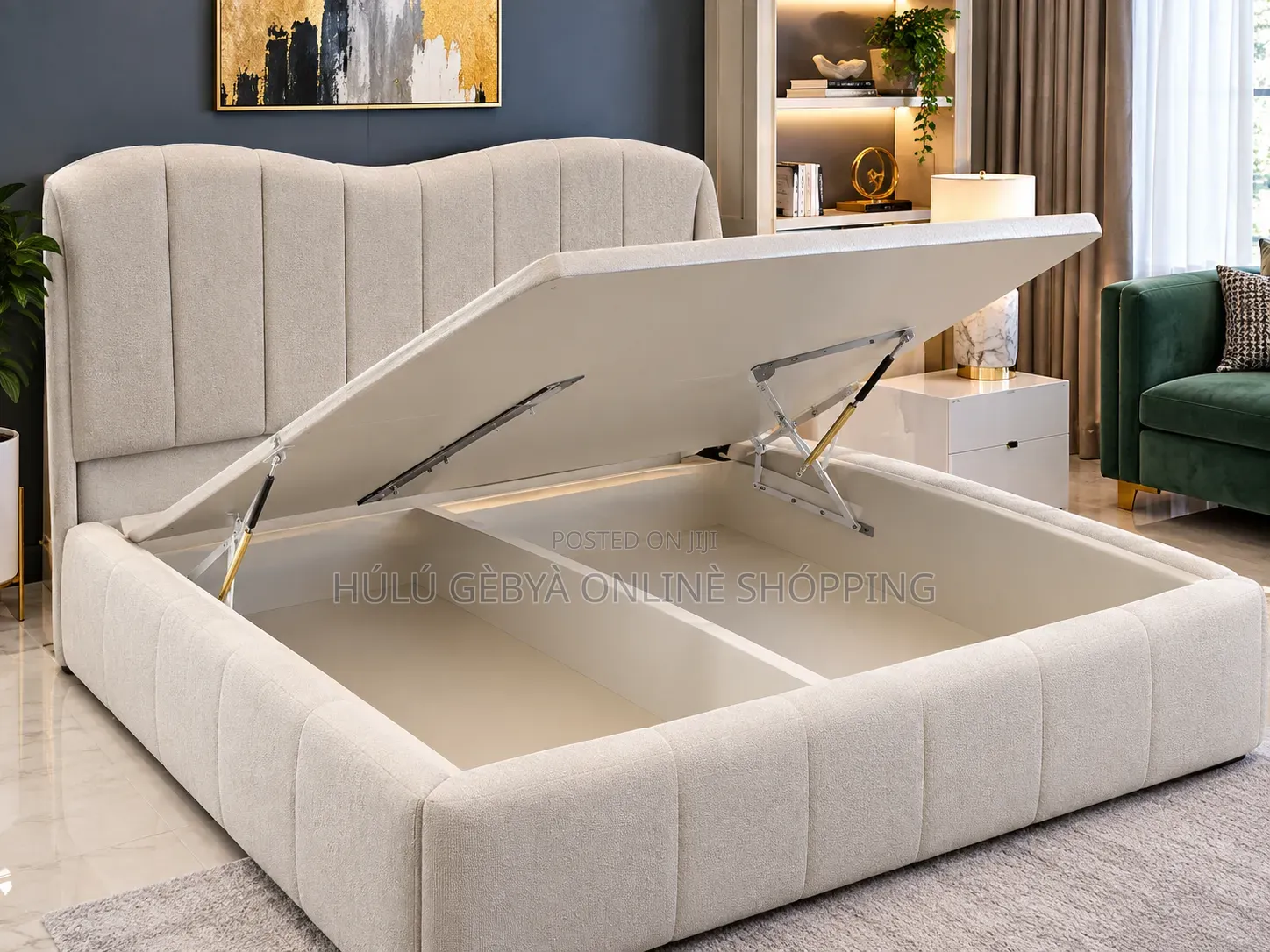 Baro Home — Luxury Hydraulic Storage Bed Collection 
