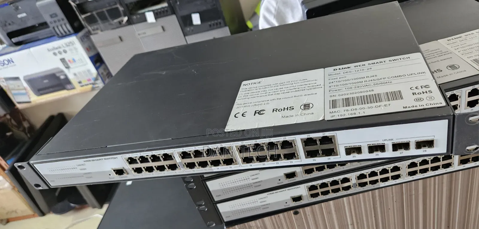 D-Link 28-Port Gigabit Switch