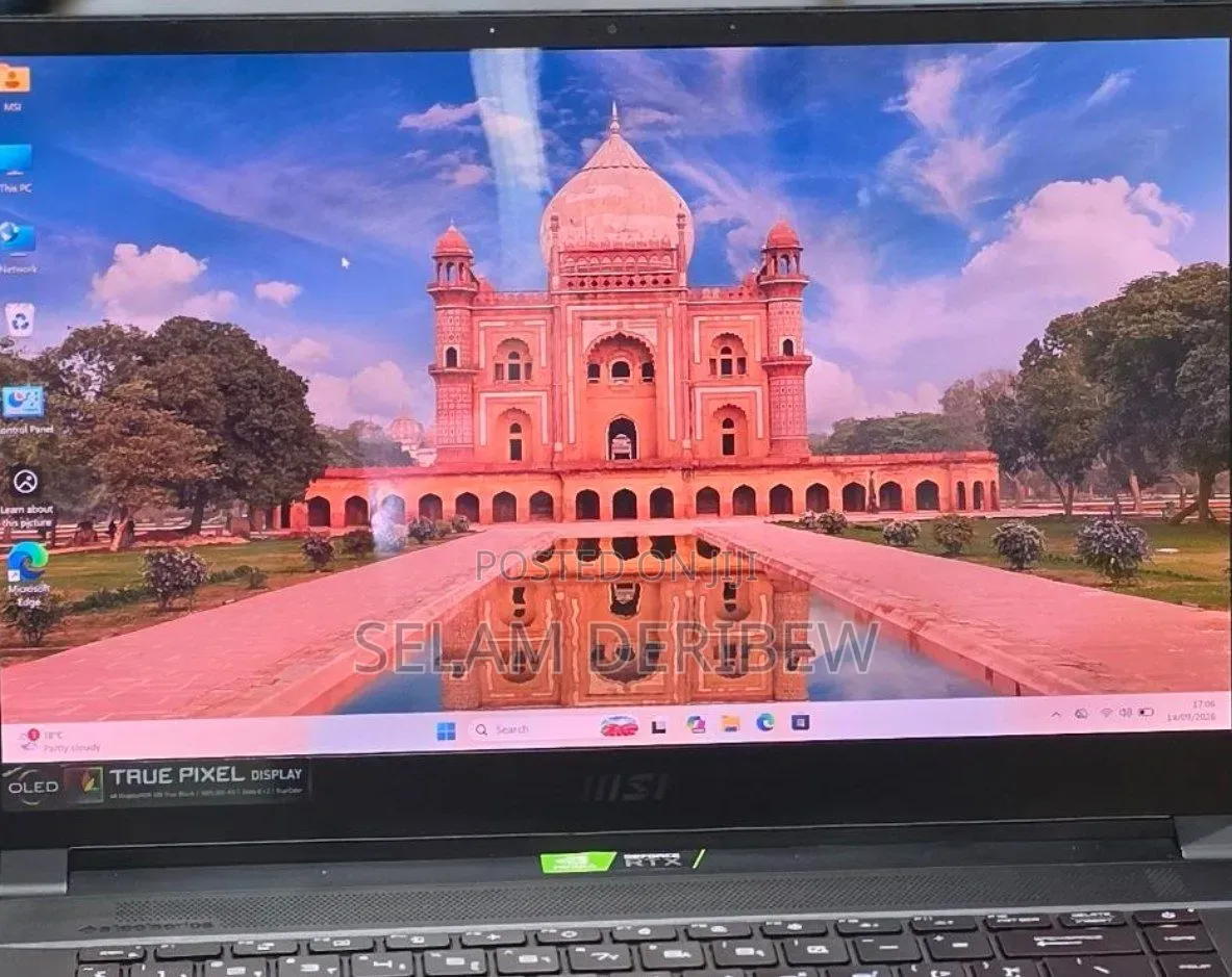 New Laptop MSI P65 Creator 32GB Intel Core i7 SSD 1T