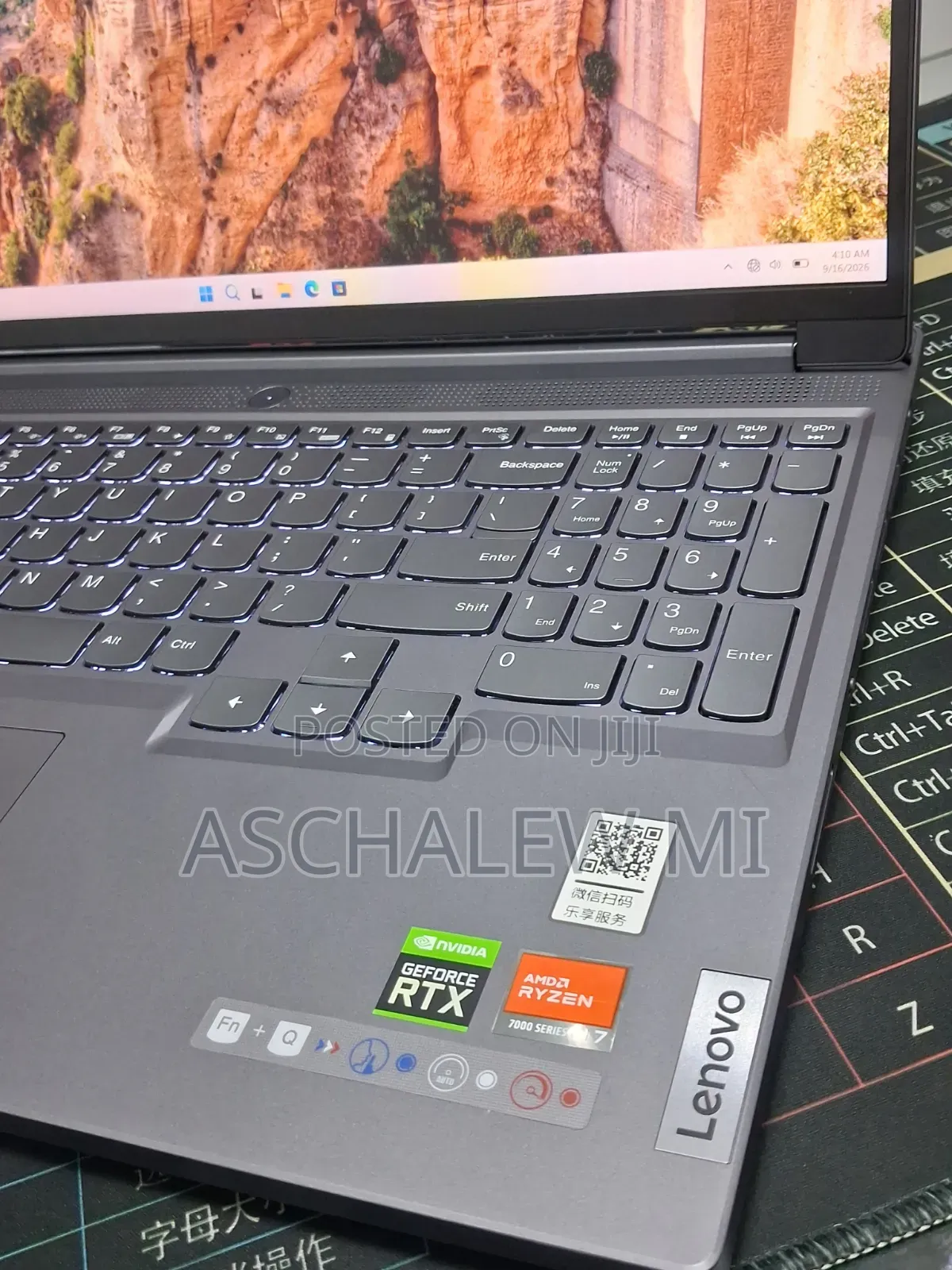 New Laptop Lenovo Legion 5 16GB AMD Ryzen 7 SSD 1T