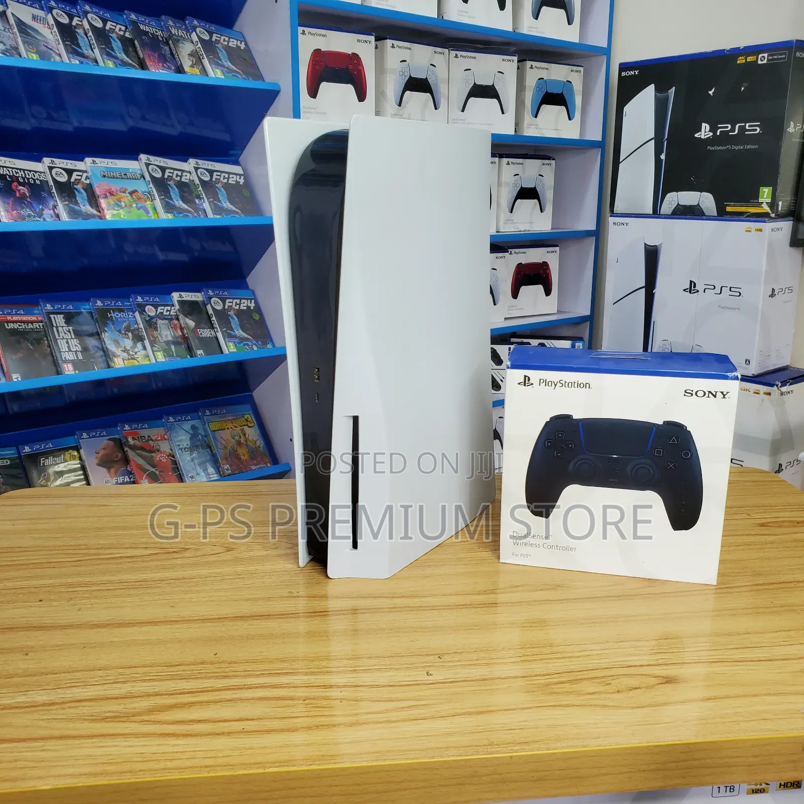 PlayStation 5 Fat Model 1 Original Joystick FC 26 5 Games ታላቅ ዲስካውንት
