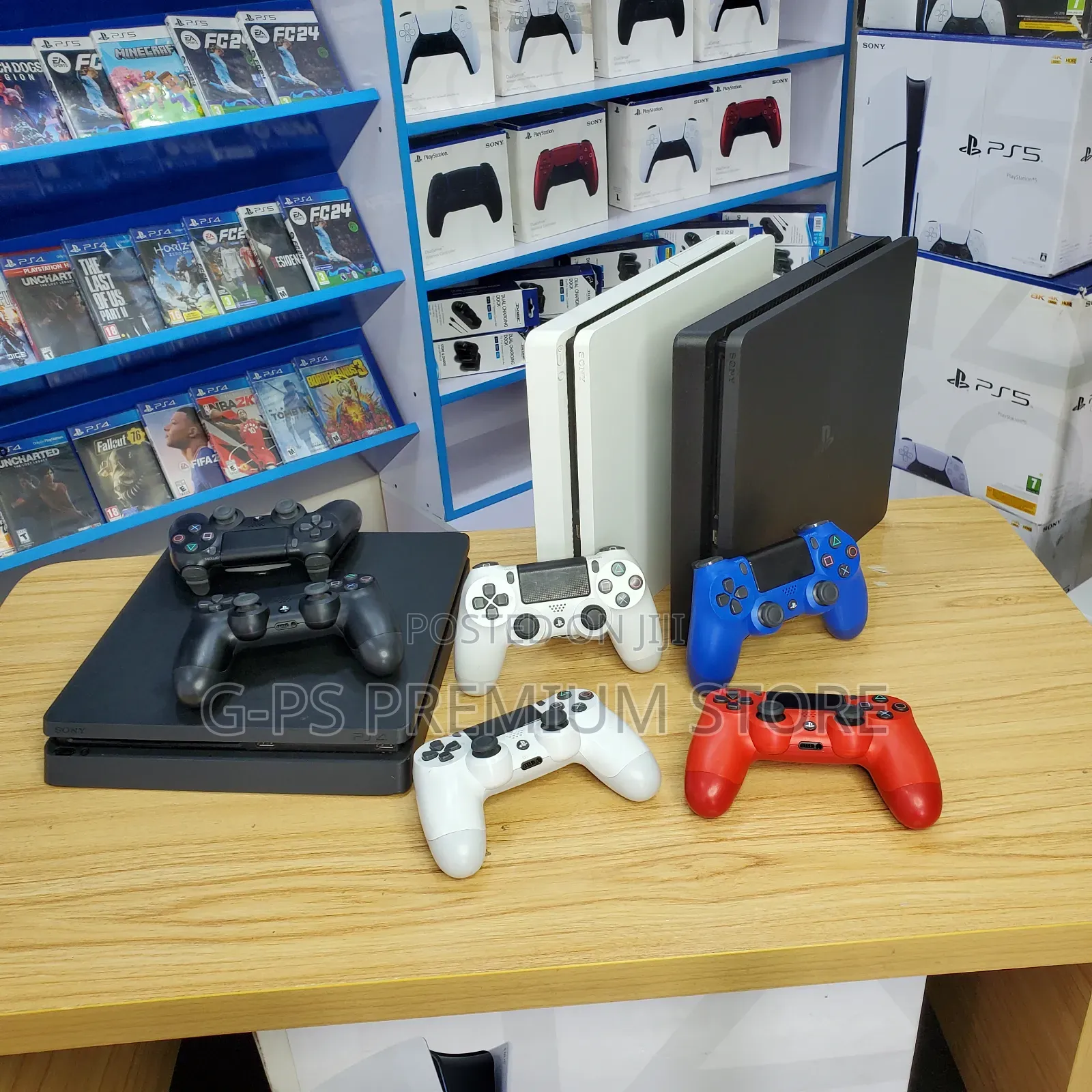 PlayStation 4 Slim – 2 Original Joystick FC 26 + 5 Games ታላቅ ዲስካውንት
‎