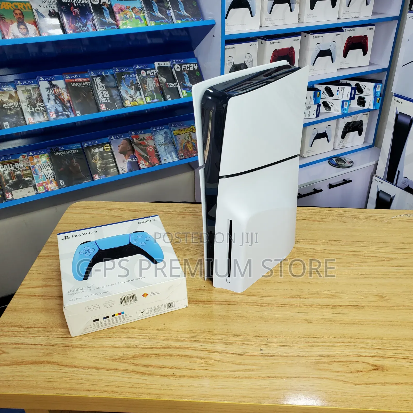 PlayStation 5 Slim – 1 Original Joystick – FC 26 + 5 Games ታላቅ ዲስካውንት