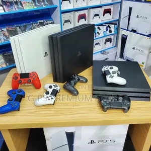 PlayStation 4 Pro – 2 Original Joystick – ታላቅ ዲስካውንት