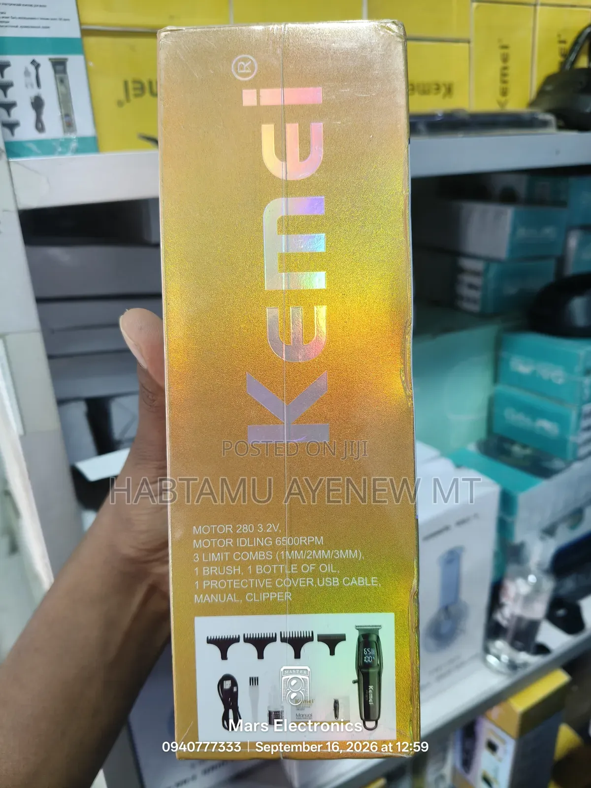 Kemei Km-2273 Packed New