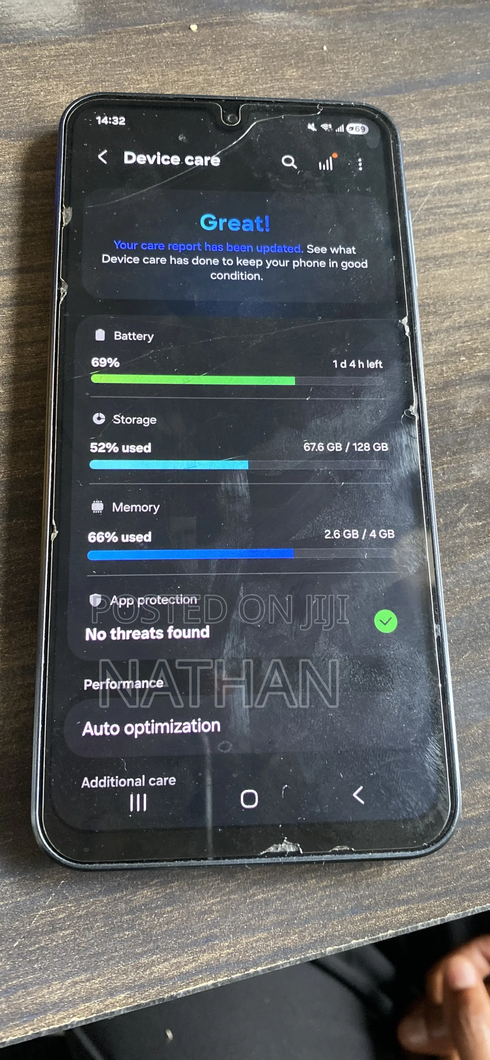 New Samsung Galaxy A16 128 GB Graphite