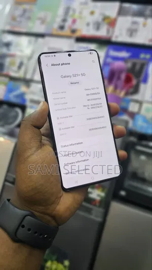 New Samsung Galaxy S21+ 5G 128 GB Black