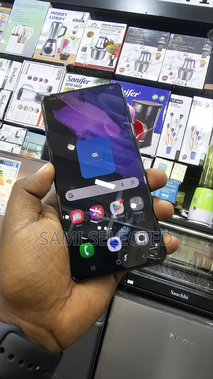 New Samsung Galaxy S21+ 5G 128 GB Black
